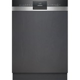 Siemens SN53ES22CE IQ300, Spülmaschine edelstahl (gebürstet)/schwarz, 60 cm, Home Connect