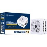 SilverStone SST-DA850R-GMA-WWW, PC-Netzteil weiß, 1x 12-Pin ATX3.0, 4x PCIe, Kabel-Management, 850 Watt