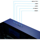 Thermaltake FTW V390 Ultra 5070, Gaming-PC violett/transparent, Windows 11 Pro