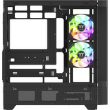 Thermaltake View 290 TG ARGB, Tower-Gehäuse schwarz, Tempered Glass x 2