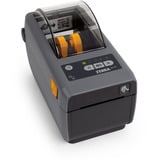 Zebra ZD411, Bondrucker dunkelgrau, 203 dpi, Thermodirektdruck, Bluetooth (BLE), RTC, WLAN