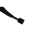 Alphacool Y-Kabelsplitter 4-Pin auf 3x 4-Pin PWM, 30cm schwarz