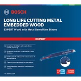 Bosch EXPERT Säbelsägeblatt ‘Wood with Metal Demolition’ S 1267 XHM, 10 Stück Länge 300mm