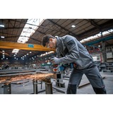 Bosch Professional PRO X-LOCK Akku-Winkelschleifer BITURBO GWX 18V-15 P Professional solo, Ø 125mm blau/schwarz, ohne Akku und Ladegerät