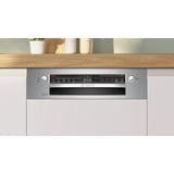 Bosch SPI2HKS42E Serie 2, Spülmaschine edelstahl (gebürstet), 45 cm, Home Connect