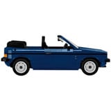 COBI Volkswagen Golf Cabriolet, Konstruktionsspielzeug blau, Maßstab: 1:12