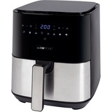 Clatronic Heißluftfritteuse FR 3782 H schwarz/edelstahl, 1.450 Watt, Korb 5 Liter