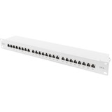 Digitus 19" CAT 6a Patchpanel grau