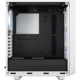 Fractal Design Meshify 2 Compact RGB White TG Clear Tint, Tower-Gehäuse weiß, Tempered Glass