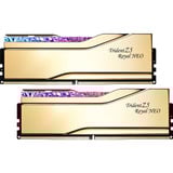 G.Skill DIMM 32 GB DDR5-6000 (2x 16 GB) Dual-Kit, Arbeitsspeicher gold, F5-6000J2636H16GX2-TR5NG, Trident Z5 Royal, AMD EXPO