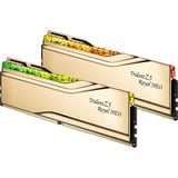 G.Skill DIMM 32 GB DDR5-6000 (2x 16 GB) Dual-Kit, Arbeitsspeicher gold, F5-6000J2636H16GX2-TR5NG, Trident Z5 Royal, AMD EXPO
