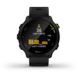 Garmin Forerunner 55, Smartwatch schwarz, 42 mm, Silikon-Armband