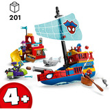 LEGO 11208 Marvel Spidey und seine Super-Freunde Piratenschiff von Spideys Team, Konstruktionsspielzeug 