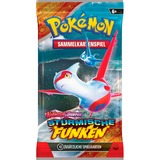  Pokémon-TCG: Karmesin & Purpur – Stürmische Funken - Booster Display, Sammelkarten 