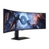 Samsung S49FG916EU, Gaming-Monitor 124 cm (49 Zoll), schwarz, DQHD, VA, Curved, HDMI, DP, Free-Sync, USB-Hub, 144Hz Panel