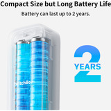 SwitchBot Outdoor Meter IP65 Thermometer Innen/Außen weiß, Melder weiß