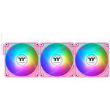 Thermaltake CT140 EX Reverse ARGB Sync PC Cooling Fan Pink, Gehäuselüfter pink, 3er-Pack, 140 mm