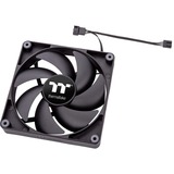 Thermaltake CT140 PC Cooling Fan, Gehäuselüfter schwarz, 2er Pack