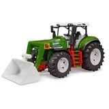 bruder 03451 Roadmax Traktor mit Frontlader, Spielfahrzeug 