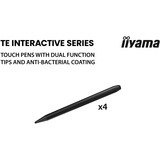iiyama ProLite TE7513A-B3AG, Public Display schwarz (matt), UltraHD/4K, IPS, Touchscreen, HDMI, DP, USB-C, USB-Hub