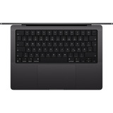 Apple MacBook Pro (14") 2024 CTO, Notebook schwarz, 32 GB, 1 TB (1 TB SSD), M4, MacOS, Englisch-International