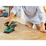 Bosch Heimwerken & Garten Schwingschleifer PSS 200 A grün/schwarz, 200 Watt, im Koffer