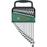 Bosch Ring-/Maulschlüssel Set, 15St, Schraubenschlüssel Mit Organizer