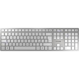 CHERRY DW 9100 SLIM, Desktop-Set weiß/silber, CZ-Layout, SX-Scherentechnologie