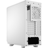 Fractal Design Meshify 2 Compact Lite White TG Clear, Tower-Gehäuse weiß, Tempered Glass