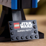 LEGO 75408 Star Wars Jango Fett Helm, Konstruktionsspielzeug 