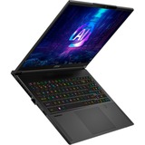 MSI Stealth A16 AI+ A3XWIG-043, Gaming-Notebook schwarz, AMD Ryzen AI 9 HX 370, NVIDIA GeForce RTX 5080, 32 GB LPDDR5X, 2 TB (2 TB SSD), Windows 11 Home 64-Bit