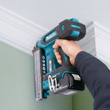 Makita Akku-Stauchkopfnagler DBN501Z, 18Volt blau/schwarz, ohne Akku und Ladegerät