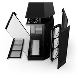 NZXT H9 Flow RGB , Tower-Gehäuse schwarz (matt), Tempered Glass x 2
