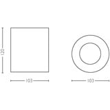 Philips Hue White Ambiance Pillar Einzelspot, LED-Leuchte schwarz, Erweiterung