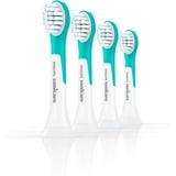 Philips Sonicare for Kids 3+ HX6034/33 4er, Aufsteckbürste weiß/mint
