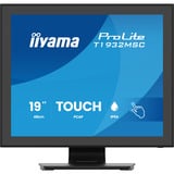 iiyama ProLite T1932MSC-B2S, LED-Monitor 48 cm (19 Zoll), schwarz (matt), SXGA, IPS, Touchscreen 