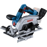 Bosch Professional Akku-Handkreissäge GKS 18V-57-2 Professional solo blau/schwarz, ohne Akku und Ladegerät, in L-BOXX