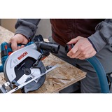 Bosch Professional Akku-Handkreissäge GKS 18V-57-2 Professional solo blau/schwarz, ohne Akku und Ladegerät, in L-BOXX
