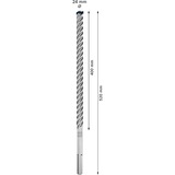 Bosch Professional EXPERT Hammerbohrer SDS-max-8X, Ø 24mm Arbeitslänge 400mm