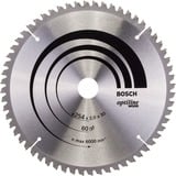 Bosch Professional PRO Wood Kreissägeblatt, Ø 254mm, 60Z Bohrung 30mm, für Kapp- & Gehrungssägen