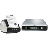 Dymo LabelWriter 5XL + M10 USB-Briefwaage, Set schwarz/grau, USB, LAN, 2112725