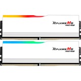 G.Skill DIMM 64 GB DDR5-6000 (2x 32 GB) Dual-Kit, Arbeitsspeicher weiß, F5-6000J3636F32GX2-RM5NRW, Ripjaws M5 Neo RGB, INTEL XMP, AMD EXPO