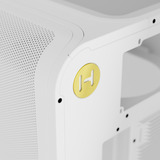 HYTE X50 Snow White, Tower-Gehäuse weiß, Tempered Glass