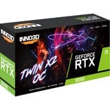 INNO3D GeForce RTX 3050 TWIN X2 OC V2, Grafikkarte Lite Hash Rate, 1x DisplayPort, 1x HDMI 2.1
