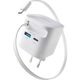 Intenso Power Adapter W65ACIC GaN, Ladegerät weiß, 65W