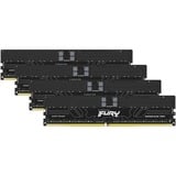 Kingston FURY DIMM 64 GB DDR5-6000 (4x 16 GB) Quad-Kit, Arbeitsspeicher schwarz, KF560R32RBEK4-64, Renegade Pro, INTEL XMP, AMD EXPO