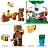 LEGO 21241 Minecraft Das Bienenhäuschen, Konstruktionsspielzeug 