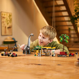 LEGO 76973 Jurassic World Raptor & Titanosaurus: Große Fährtensuche, Konstruktionsspielzeug 