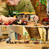 LEGO 76973 Jurassic World Raptor & Titanosaurus: Große Fährtensuche, Konstruktionsspielzeug 