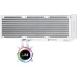 Lian Li HydroShift II LCD-C 360N, Wasserkühlung weiß